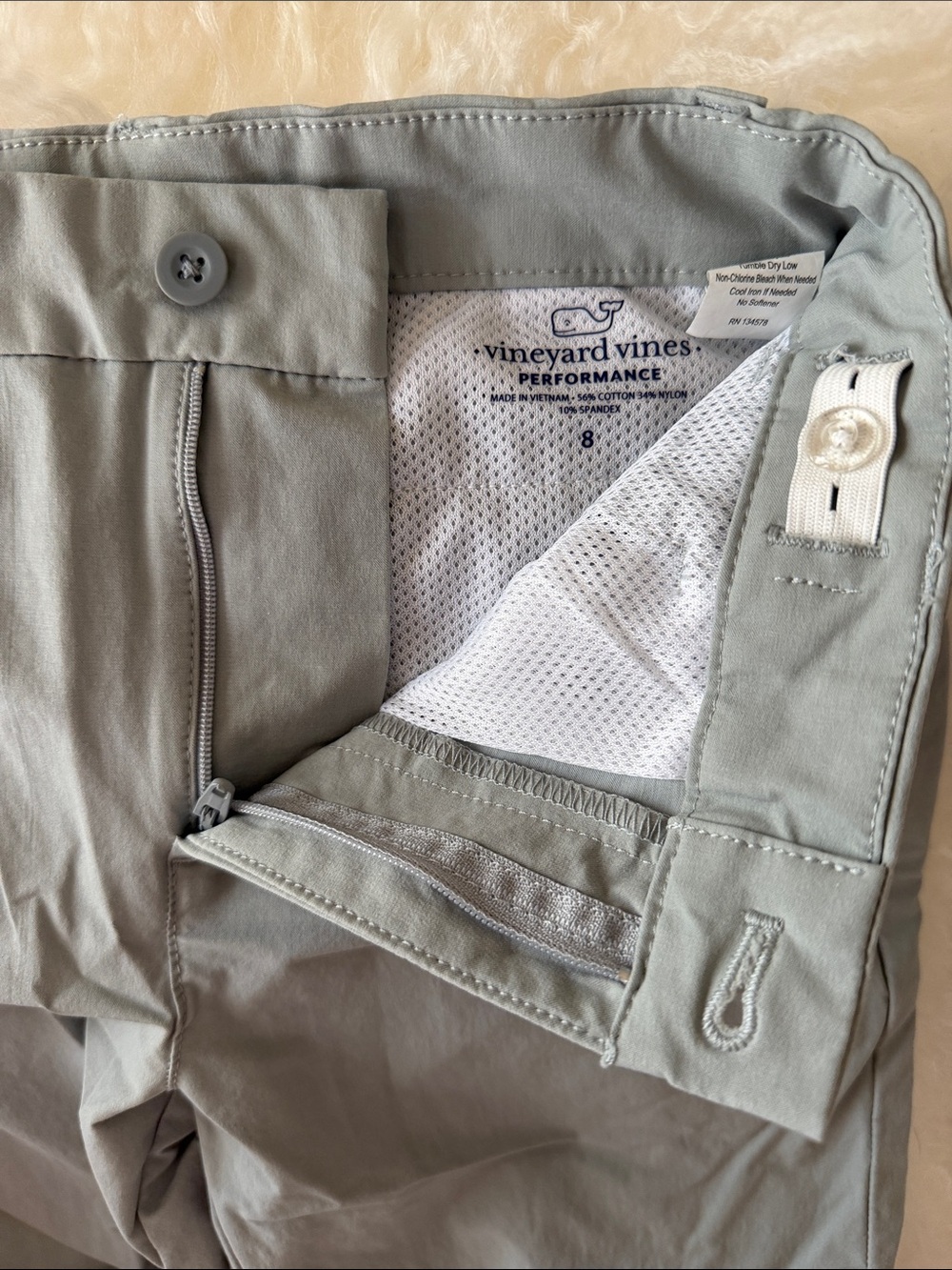 Boys Vineyard Vines Performance Gray Active Pants